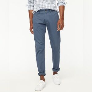 J. Crew Factory Men's Slim-Fit Flex Chino Pant 38x32 Overcast Blue